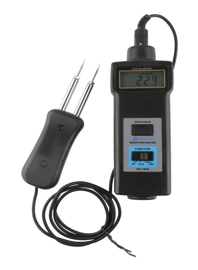 MEXTECH DIGITAL WOOD MOISTURE METER MC7806 - Image 1